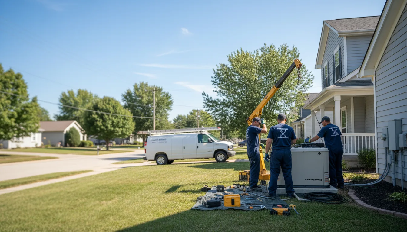 Generator Installation in Vallonia, IN near me
